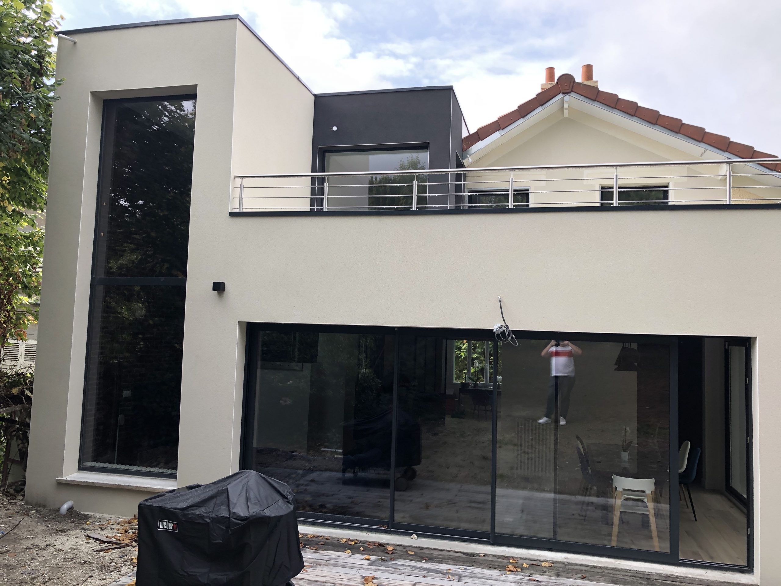 2019 – Extension de maison individuelle et restructuration de la maison existante – Rueil Malmaison