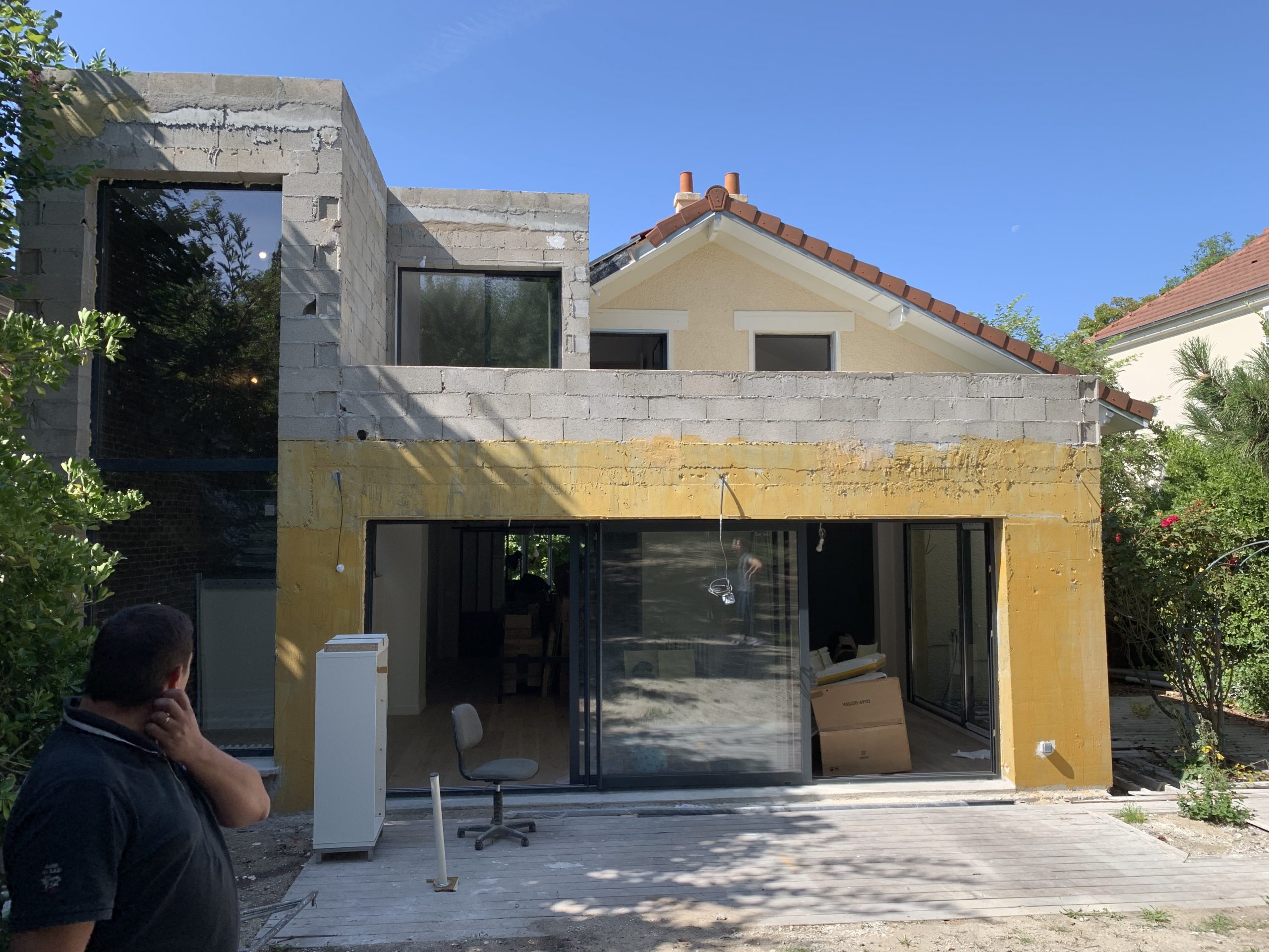 2019 – Extension de maison individuelle et restructuration de la maison existante – Rueil Malmaison